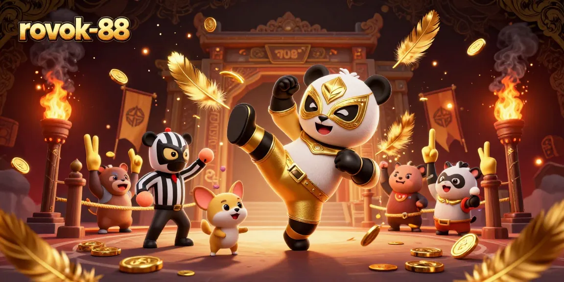 Experience action-packed gaming with rokok-88 featuring vibrant characters and thrilling casino elements.