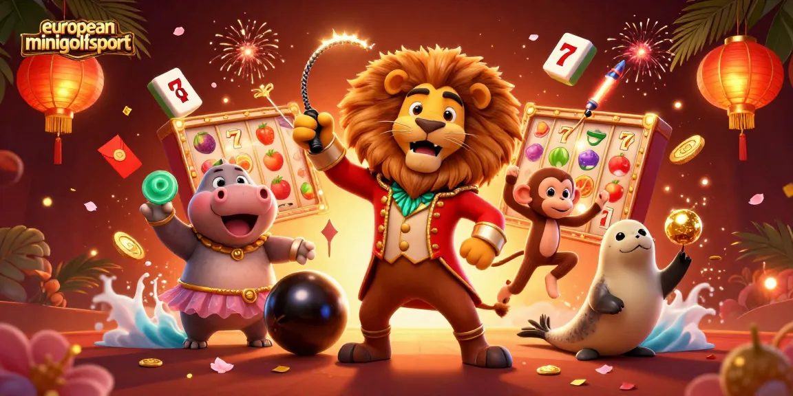 Experience the excitement of europeanminigolfsport with vibrant characters and engaging slot elements.