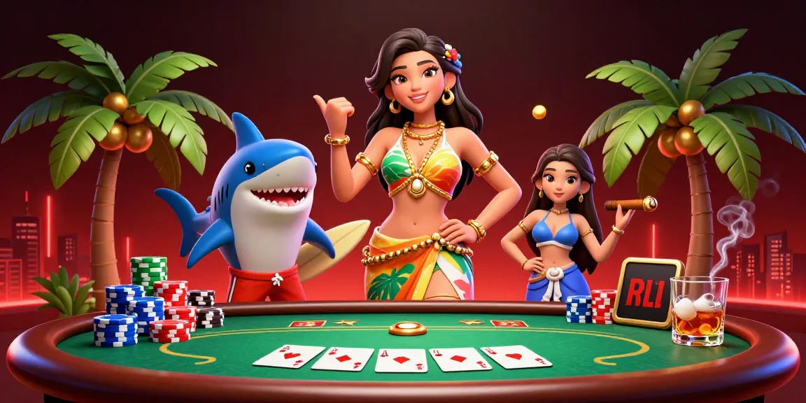 Experience thrilling gaming action at UFABET with vibrant casino elements and lively characters.