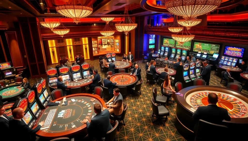 Experience thrilling gaming at https://thabet.vegas/, with lively poker games and vibrant slot machines.