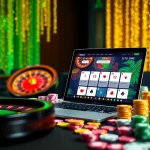 Experience the excitement of 88vv as you play poker at a lavish gambling table adorned with vibrant chips and cards.