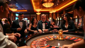 Experience thrilling gameplay at https://1haywin.us.com/ with professional dealers at a luxurious casino.