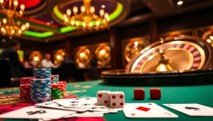 Experience the excitement of nhà cái kp88 with vibrant gambling action on a stunning casino floor.
