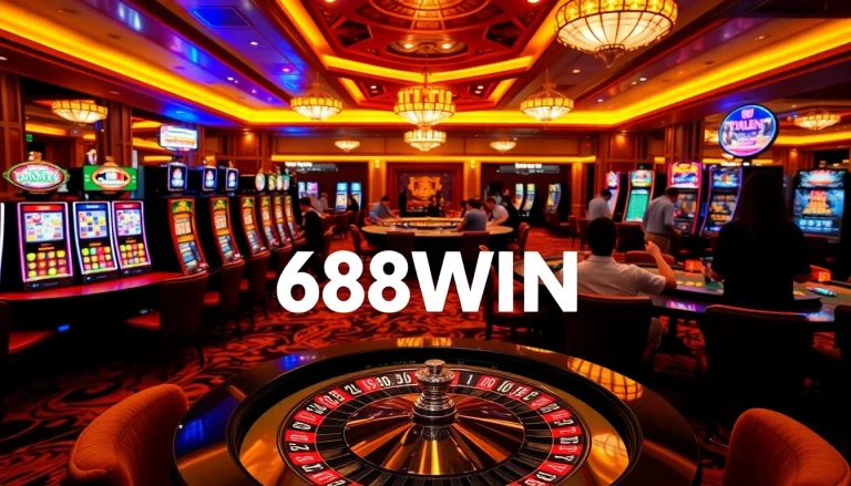 68WIN offers thrilling casino experiences with vibrant tables and engaging players.